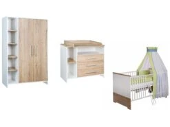 Chambre Eco Plus : Lit, Commode, Armoire 2 Portes