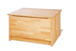 Pinolino Coffre à Jouet Naturel Natura Bois Massif