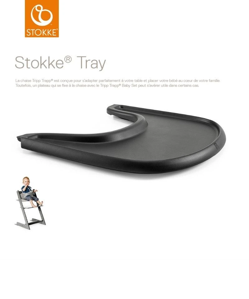 Stokke Plateau De Baby Set Pour Chaise Haute Tripp Trapp 3 Stokke Plateau De Baby Set Pour Chaise Haute Tripp Trapp – Image 3