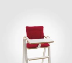 Coussin Réducteur Chaise Haute Supaflat -Soins Pour Bébé 88 000060 coussin signature red supaflat bambinou 1
