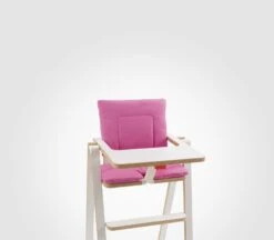 Coussin Réducteur Chaise Haute Supaflat -Soins Pour Bébé 88 000067 coussin supaflat princess pink bambinou 1