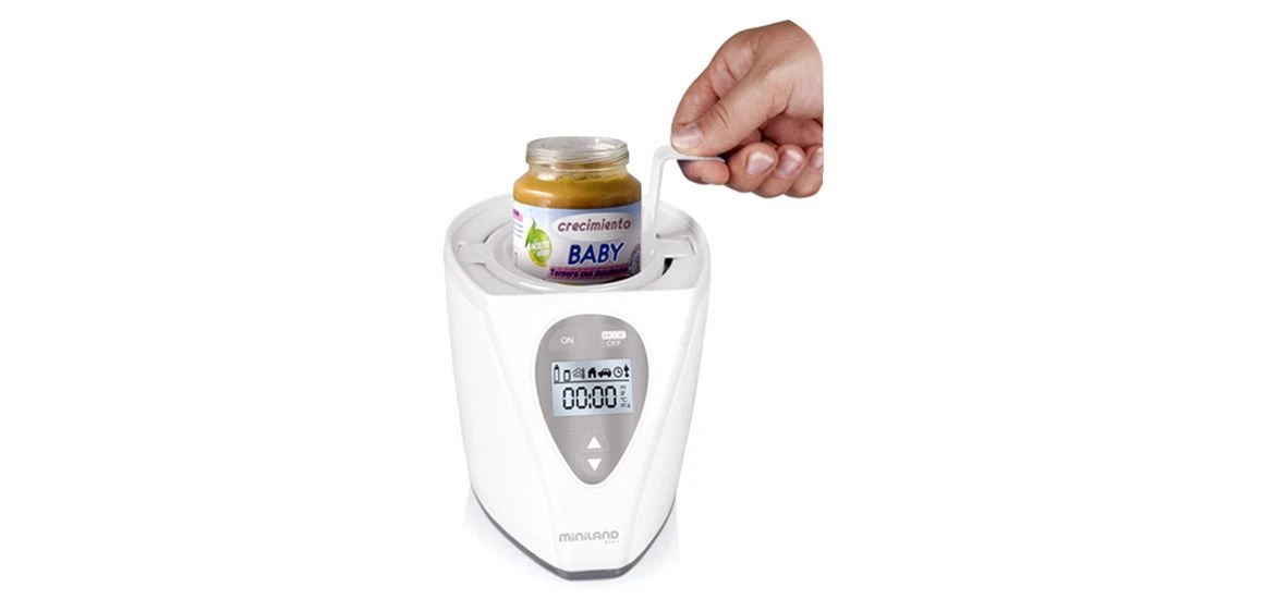 Miniland Chauffe Biberon Stérilisateur Warmy Advanced Silver 3 Miniland Chauffe Biberon Stérilisateur Warmy Advanced Silver – Image 3