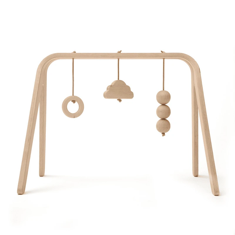 Arche D’éveil Naho Avec Jouets En Bois 3 Arche D’éveil Naho Avec Jouets En Bois – Image 3