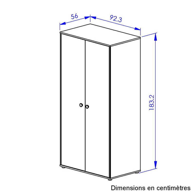 Armoire 2 Portes Arthur 4 Armoire 2 Portes Arthur – Image 4