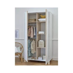 Armoire 2 Portes Céleste -Soins Pour Bébé armoire 2 portes celeste galipette bambinou ambiance