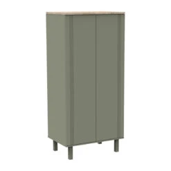 Armoire 2 Portes Eleonore Kaki