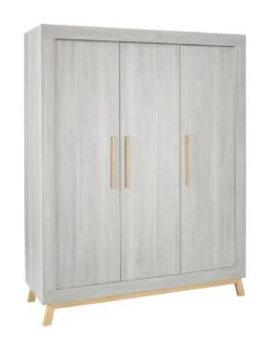 Armoire 3 Portes Miami Gris