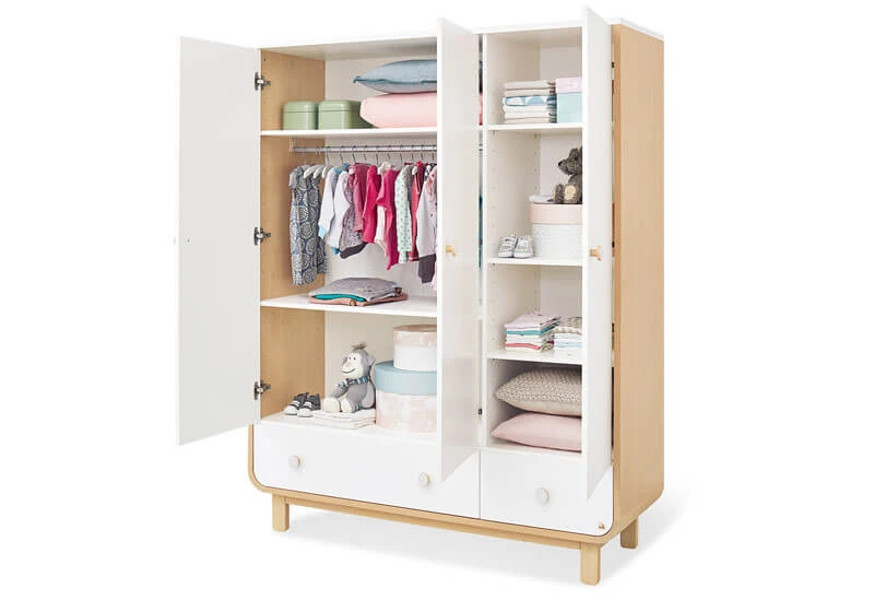 Pinolino Armoire 3 Portes Round 2 Pinolino Armoire 3 Portes Round – Image 2