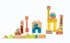 Lilliputiens Blocs De Construction En Bois Jungle
