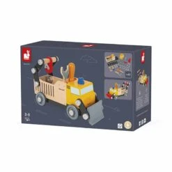 Janod Camion De Chantier Brico'Kids 13 Janod Camion De Chantier Brico'Kids -Soins Pour Bébé camion chantier brico kids janod bambinou boite