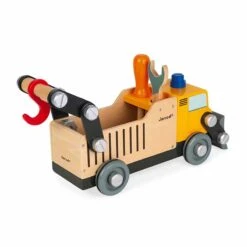Janod Camion De Chantier Brico'Kids 9 Janod Camion De Chantier Brico'Kids -Soins Pour Bébé camion chantier brico kids janod bambinou dos
