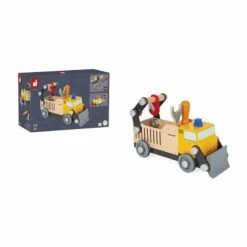 Janod Camion De Chantier Brico'Kids 12 Janod Camion De Chantier Brico'Kids -Soins Pour Bébé camion chantier brico kids janod bambinou packaging