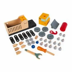 Janod Camion De Chantier Brico'Kids 11 Janod Camion De Chantier Brico'Kids -Soins Pour Bébé camion chantier brico kids janod bambinou pieces