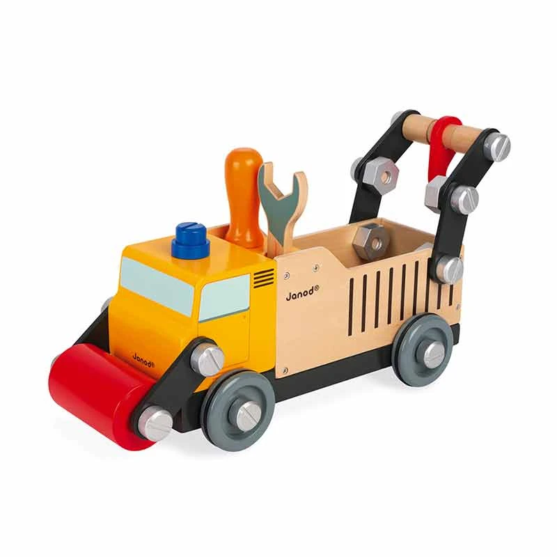 Janod Camion De Chantier Brico'Kids 2 Janod Camion De Chantier Brico'Kids – Image 2