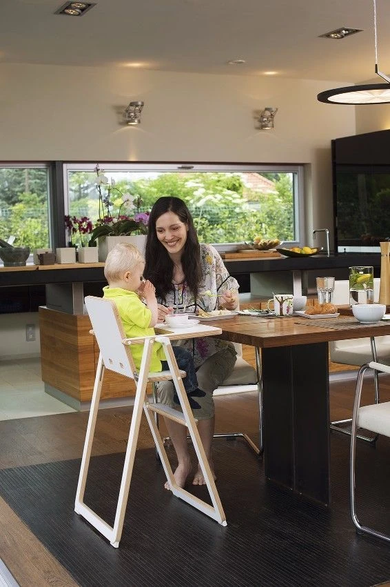 Chaise Haute Pliante Supaflat Blanc 8 Chaise Haute Pliante Supaflat Blanc – Image 8