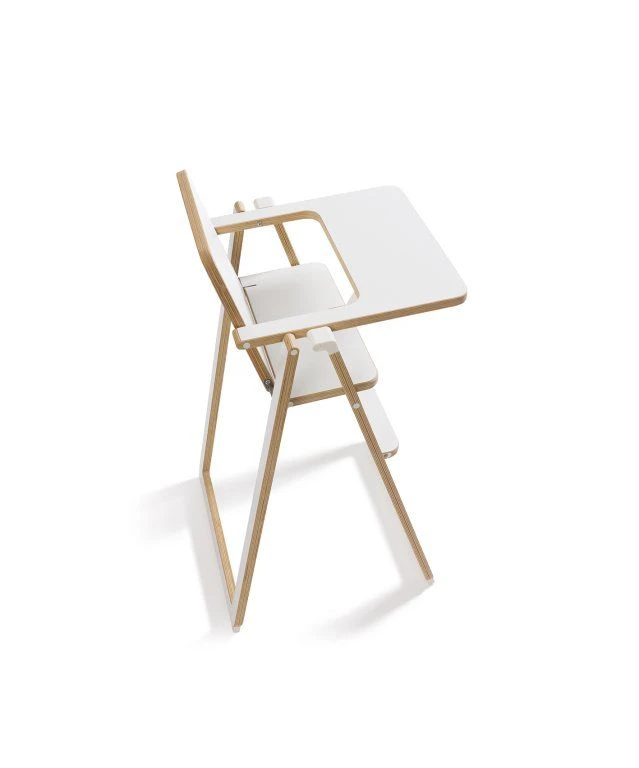 Chaise Haute Pliante Supaflat Blanc 3 Chaise Haute Pliante Supaflat Blanc – Image 3