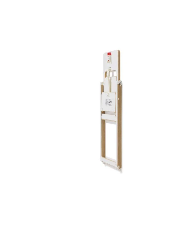 Chaise Haute Pliante Supaflat Blanc 2 Chaise Haute Pliante Supaflat Blanc – Image 2