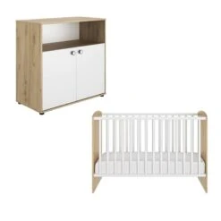 Chambre Arthur : Lit, Commode