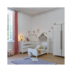 Chambre Céleste : Lit, Commode, Armoire -Soins Pour Bébé chambre celeste lit commode armoire galipette bambinou chambre junior