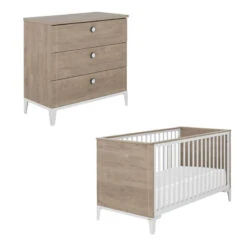 Chambre Marcel : Lit, Commode