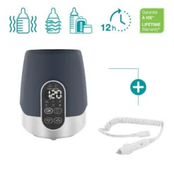 BabyMoov Chauffe-biberon Nutri Smart Maison/voiture -Soins Pour Bébé chauffe biberon nutri smart maison voiture babymoov bambinou cable