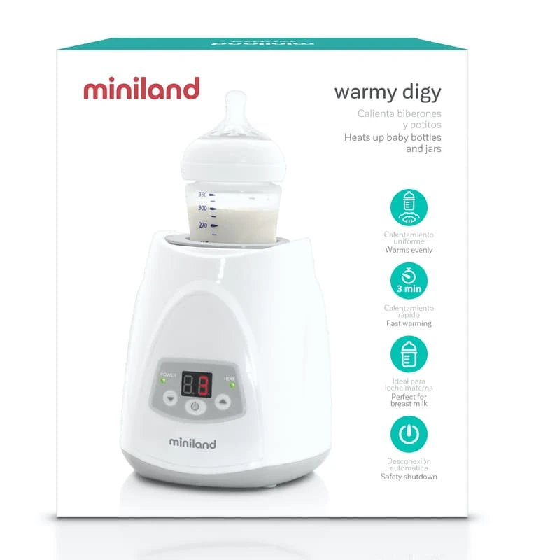 Miniland Chauffe-biberon Warmy Digy 4 Miniland Chauffe-biberon Warmy Digy – Image 4