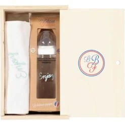 Coffret Biberon 360 Ml Et Bavoir Enjoy