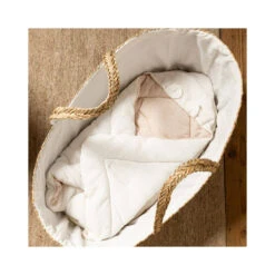 Childhome Couffin Moïse En Jonc De Mer Naturel Et Matelas 9 Childhome Couffin Moïse En Jonc De Mer Naturel Et Matelas -Soins Pour Bébé couffin moise jonc de mer naturel matelas childhome bambinou housse