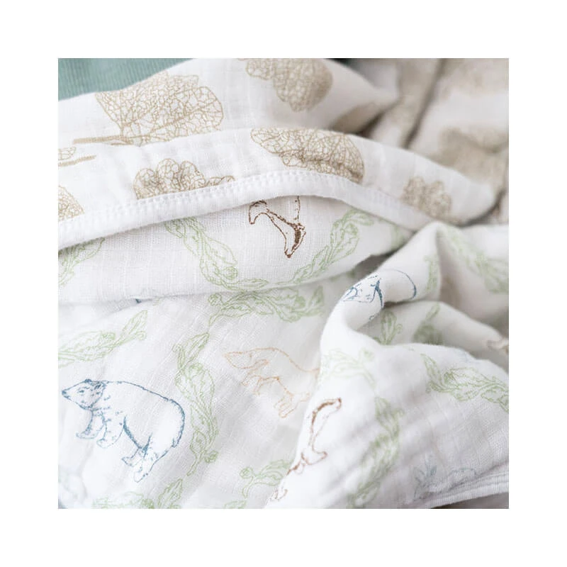 Aden + Anais Couverture En Mousseline De Coton Harmony 2 Aden + Anais Couverture En Mousseline De Coton Harmony – Image 2