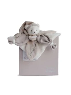 Doudou Ours Gris J'aime Mon Doudou 24 Cm