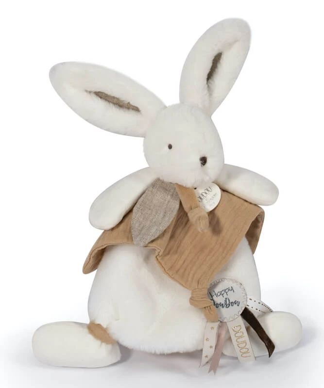 Doudou Happy Wild Pompon Naturel 25 Cm 1 Doudou Happy Wild Pompon Naturel 25 Cm