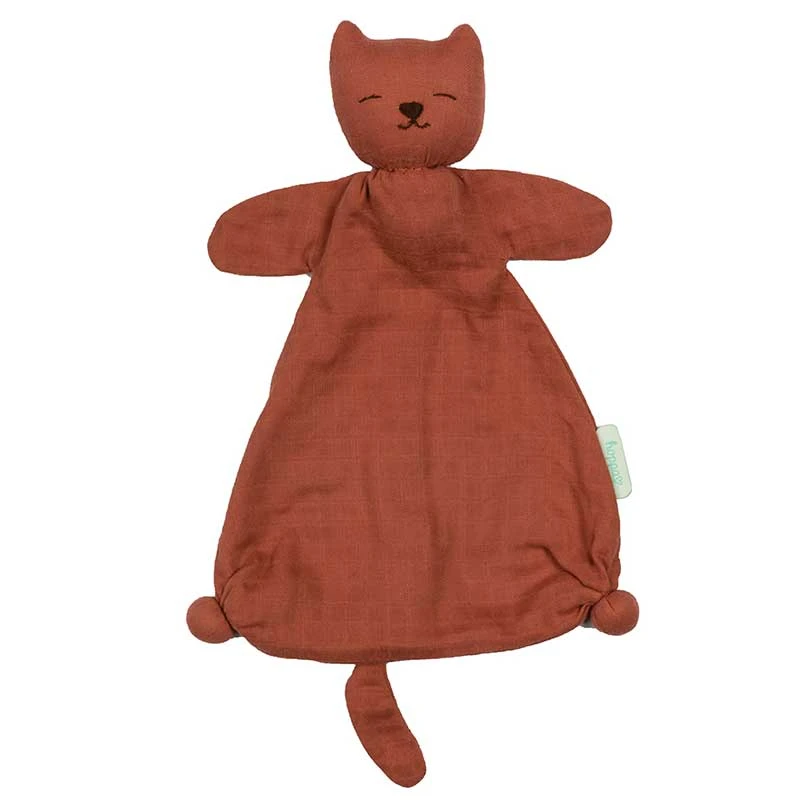 Doudou Mila Mousseline Rose 1 Doudou Mila Mousseline Rose