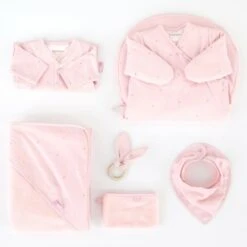 Gigoteuse Hiver Magic Bag Pady Jersey Rose/Pois Doré -Soins Pour Bébé gigoteuse magic bag pady jersey rose pois dore 0 3 mois bemini bambinou collection 1