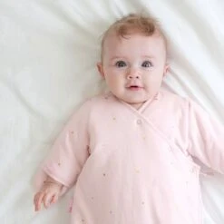 Gigoteuse Hiver Magic Bag Pady Jersey Rose/Pois Doré -Soins Pour Bébé gigoteuse magic bag pady jersey rose pois dore 0 3 mois bemini bambinou enfant 1