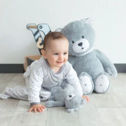 Grande Peluche N'Ours 70 Cm 9 Grande Peluche N'Ours 70 Cm -Soins Pour Bébé grande peluche nours 70 cm trois kilos sept bambinou bebe