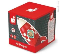 Janod Kit Magnétique Fusée 7 Janod Kit Magnétique Fusée -Soins Pour Bébé j05207 kit magnetique fusee janod 1