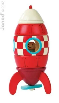 Janod Kit Magnétique Fusée 6 Janod Kit Magnétique Fusée -Soins Pour Bébé j05207 kit magnetique fusee janod 4