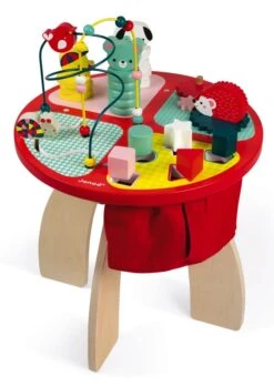 Janod Table D'activités Baby Forest -Soins Pour Bébé j08018 table d activites baby forest janod bambinou4