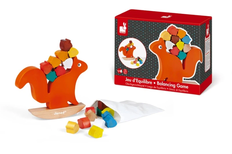 Janod Jeu D'équilibre Nutty Balance 3 Janod Jeu D'équilibre Nutty Balance – Image 3