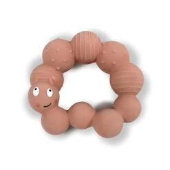 Filibabba Jouet De Dentition En Caoutchouc Naturel Lily La Chenille