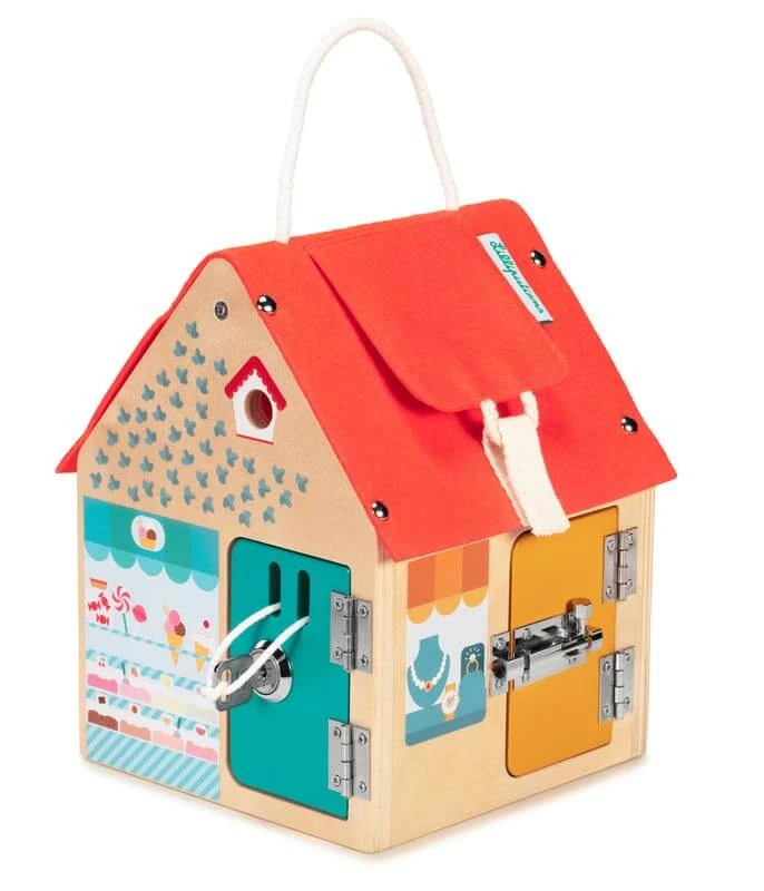 Lilliputiens Jouet D’éveil En Bois Maison 1 Lilliputiens Jouet D’éveil En Bois Maison