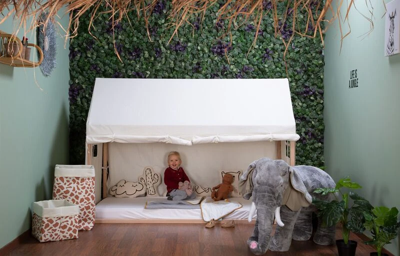 Childhome Lit Enfant Cabane 90 X 200 Cm Naturel 12 Childhome Lit Enfant Cabane 90 X 200 Cm Naturel – Image 12