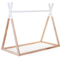 Childhome Lit Enfant Tipi 70 X 140 Cm Naturel/Blanc