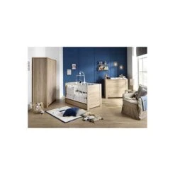 Lit évolutif Antonin 70 X 140 Cm Chêne 14 Lit évolutif Antonin 70 X 140 Cm Chêne -Soins Pour Bébé lit evolutif antonin 70 140 cm chene sauthon bambinou chambre