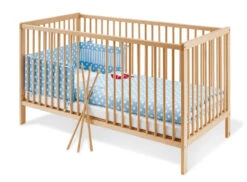 Pinolino Lit Bébé Hanna Naturel 60 X 120