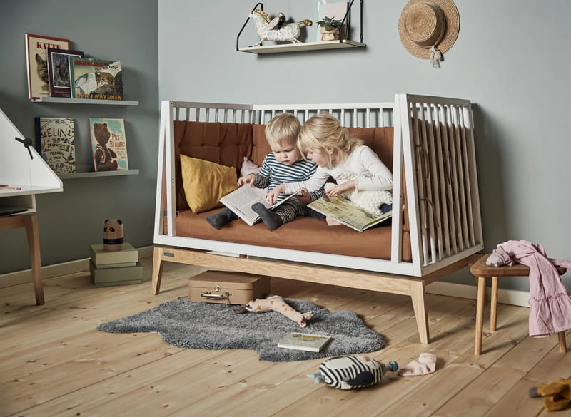 Leander Lit Luna 60 X 120 Chêne / Blanc 13 Leander Lit Luna 60 X 120 Chêne / Blanc – Image 13