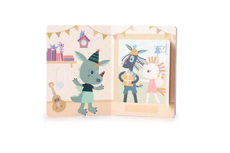 Lilliputiens Livre En Carton Pop Up Fête D'anniversaire - Les émotions 5 Lilliputiens Livre En Carton Pop Up Fête D'anniversaire - Les émotions – Image 5