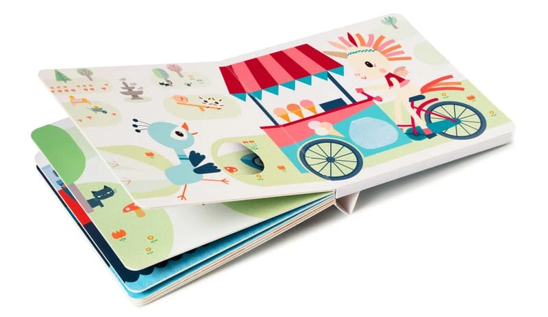 Lilliputiens Livre Sonore Et Tactile Vrooom 3 Lilliputiens Livre Sonore Et Tactile Vrooom – Image 3