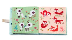 Lilliputiens Livre En Tissu à Compter 1,2,3,… 8 Lilliputiens Livre En Tissu à Compter 1,2,3,… -Soins Pour Bébé livre tissu compter lilliputiens bambinou animaux