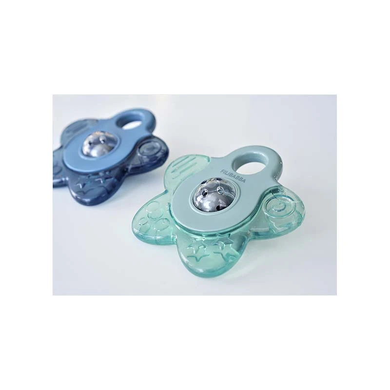 Filibabba Lot De 2 Anneaux De Dentition Réfrigérables Blue 2 Filibabba Lot De 2 Anneaux De Dentition Réfrigérables Blue – Image 2